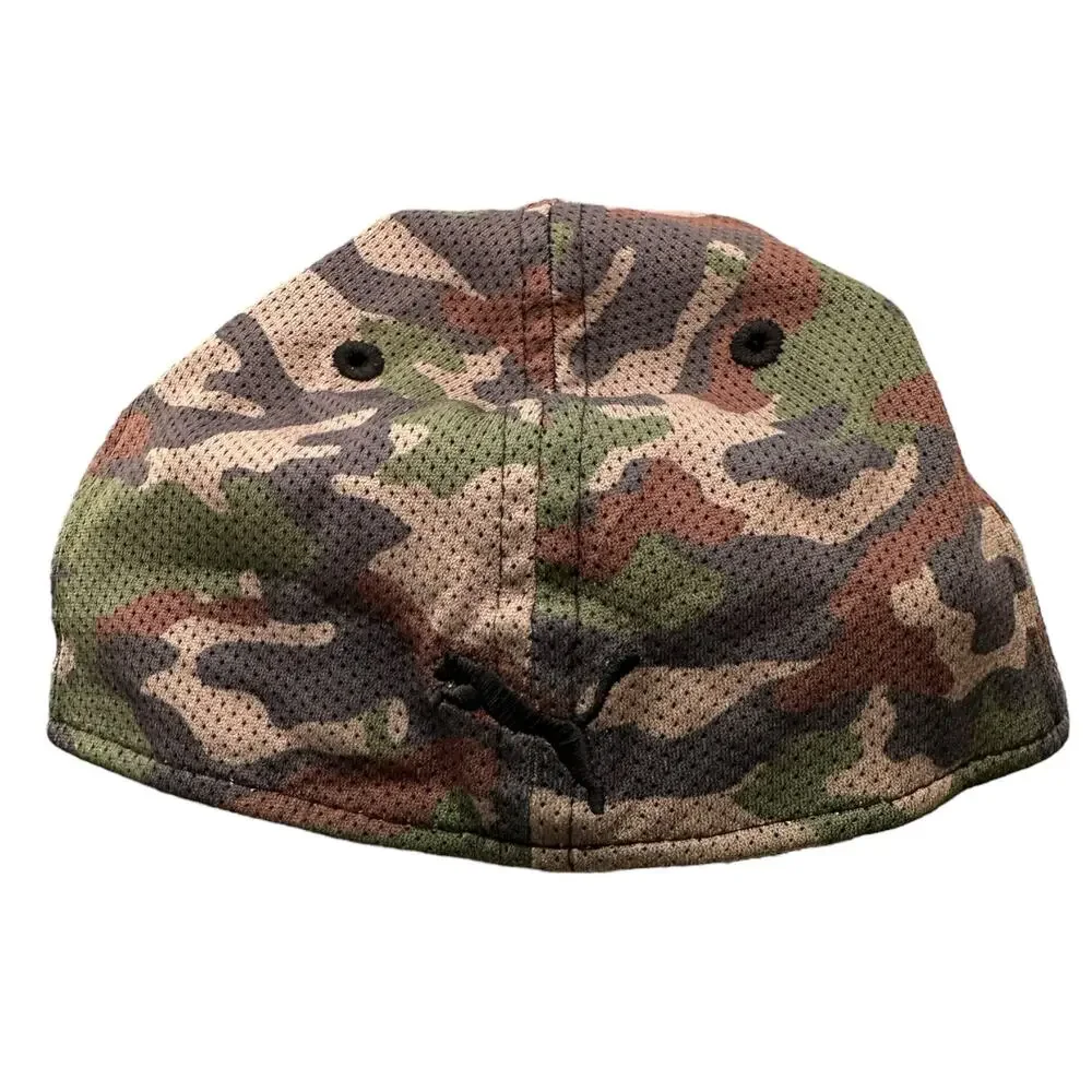 PUMA Camo Baseball Cap Men's Hat Sportswear Streetwear Stretch One Size